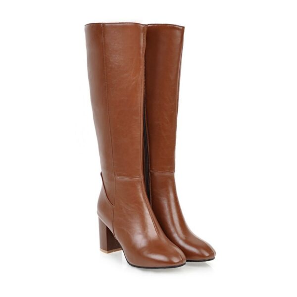 Bottes beige – Image 3