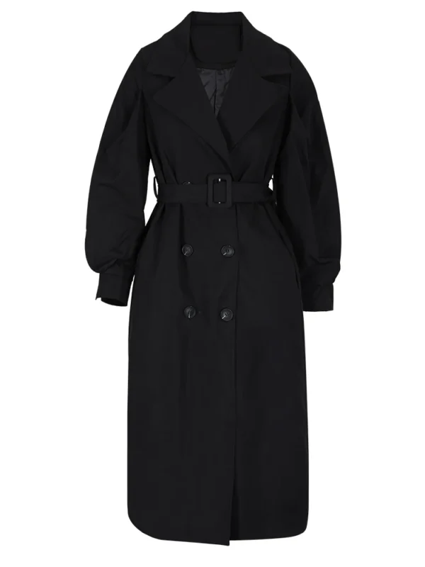 Trench coat avec manche bouffante – Image 3