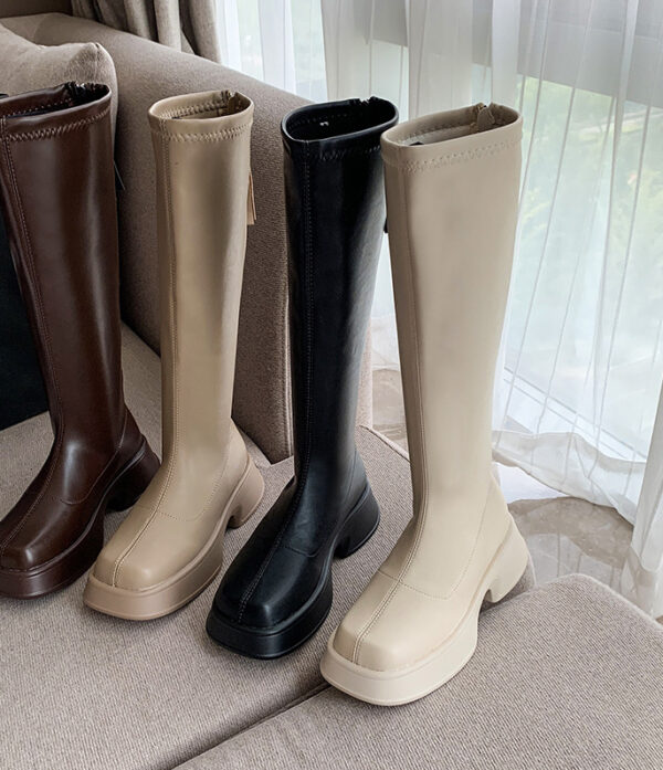 Bottes longues confortable pour femmes