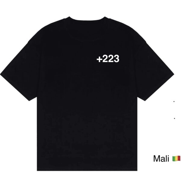 Black t-shirt A.N Studios – Image 2